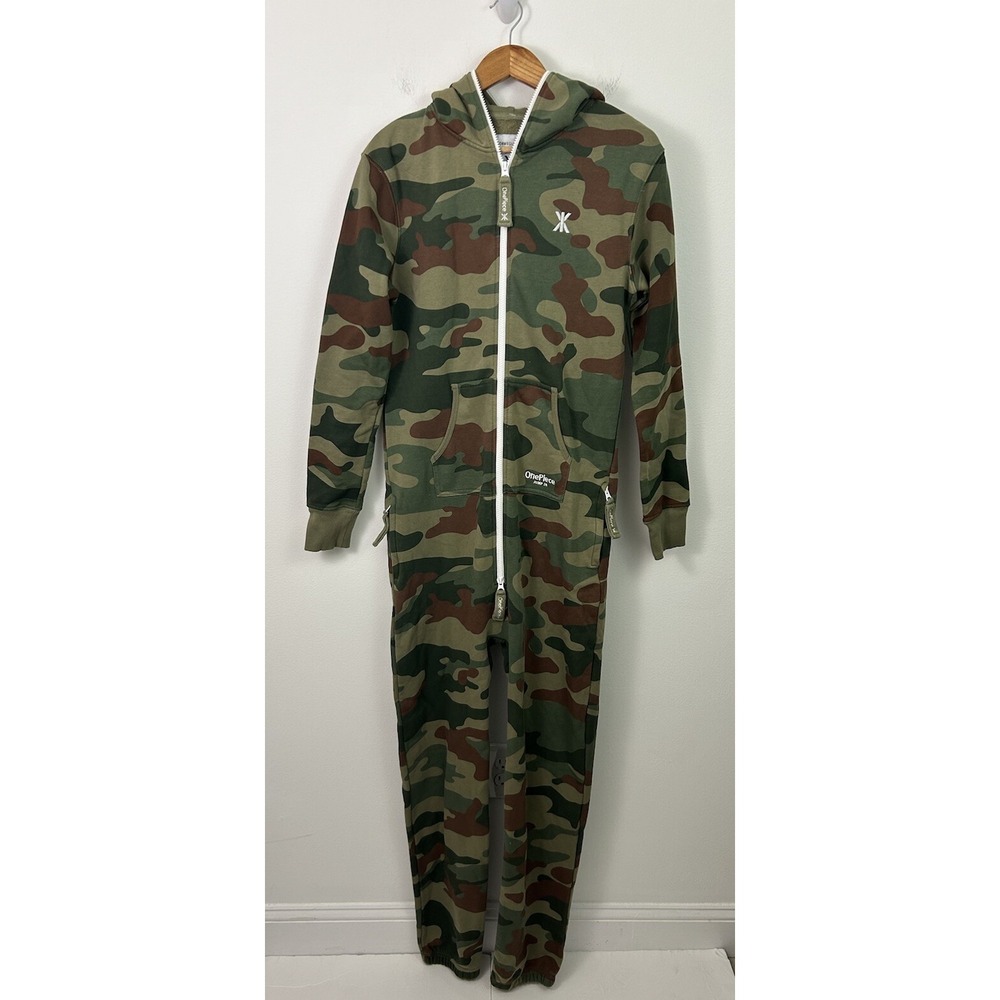 The Norwegian Unisex Onepiece Athletic Jumpsuit Camouflage Athleisure Size Small